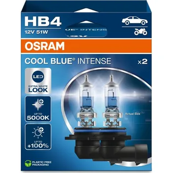 Žárovka Osram HB4, Cool Blue Intense Next Gen. 9006CBN-2HB