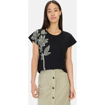 Dámské tričko TRIČKO CAMEL ACTIVE TSHIRT CAVIAR FLOWER PLACEM