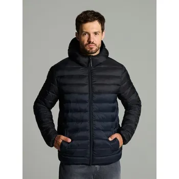 Chlapecké oblečení Sinsay - Prošívaná puffer bunda s kapucí - námořnická modrá - 6944C-59X - 6944C-59X-2XL