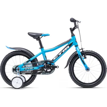 Dětské kolo CTM FOXY 2022 matná modrá/černá Výška postavy 146cm a méně: 8"