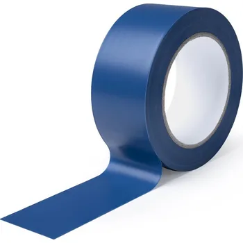 Lepicí páska Páska na podlahy PVC 50mm x 33m - modrá (Pásky pro řemeslníky - páska na podlahy PVC)