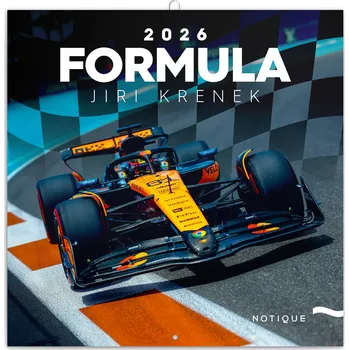 Kalendář Notique Nástěnný poznámkový kalendář PGP-35478-V Formule Jiří Křenek 2025/2026