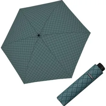 Deštník Doppler Fiber Havanna Calm Petrol - skládací deštník