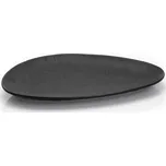 Talíř 36x23cm Black - SLATE DESIGN HOLST Porzellan