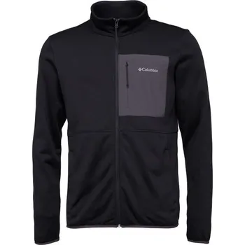 Pánská mikina Pánská mikina Columbia HIKE FZ II XXL Černá, Šedá, Bílá