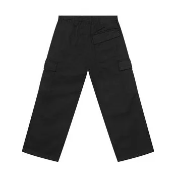 Dámská móda United Colors Of Benetton Kalhoty z materiálu 4XZXCF04I Černá Loose Fit 150