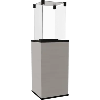 Krbová kamna Plynový ohřívač PATIO MINI sklo/slinutý křemen NATURALI OSSIDIANA VENA CHIARA - automati, PATIO/MINI/G30/50MBAR/Q/N/O/V/C