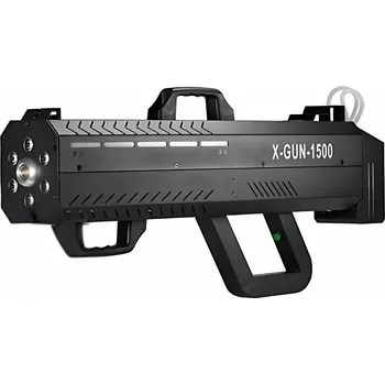 Výrobník mlhy Ruční Giga Mlhovač Výrobník Mlhy Generátor Kouře Smoke Machine DJ Party Stage Výběr Barev Černá