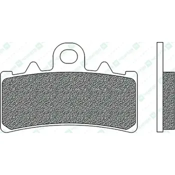 Brzdová destička brzdové destičky, NEWFREN (složení ROAD TOURING SINTERED) 2 ks v balení M502-857