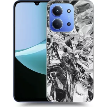 Pouzdro na mobilní telefon Picasee silikonový průhledný obal pro Xiaomi Redmi 15C 4G - Chrome