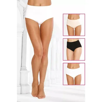 Kalhotky Dámské kalhotky De Lafense Sara 018 3XL-4XL kaštanové 4XL