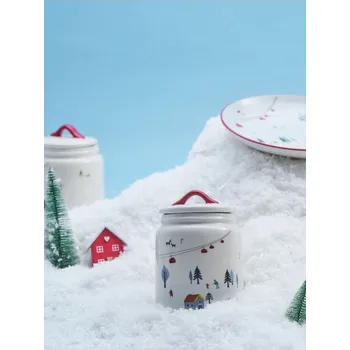 Dóza na potraviny Sinsay - Nádoba na potraviny s víkem - bílá - 839GD-00X - 839GD-00X-ONE