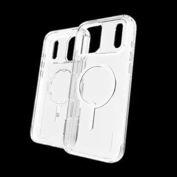 Pouzdro na mobilní telefon ZAGG Ochranný kryt Luxe Snap pro Apple iPhone 17 Pro Max - průhledný