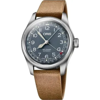 Hodinky Oris Big Crown Pointer Date 01 754 7785 4065-07 6 20 10 + 5 let záruka a dárek ZDARMA