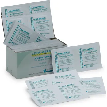 Dezinfekce Leina Werke Dezinfekční alkoholové tampony (sterilní, jednorázové) 100ks