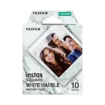 Digitální fotoaparát Instantní film Fujifilm instax SQUARE WHITEMARBLE 10 fotografií