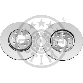 Brzdový systém OPTIMAL Brzdový kotouč COATED - 257 mm OPT BS-7664C