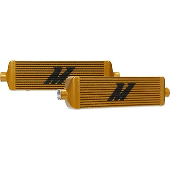 Spojovací materiál motoru Univerzalní intercooler Mishimoto J-Line Gold