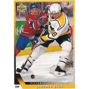 Sběratelská karetní hra řadová karta JAROMÍR JÁGR 93-94 UD číslo 139