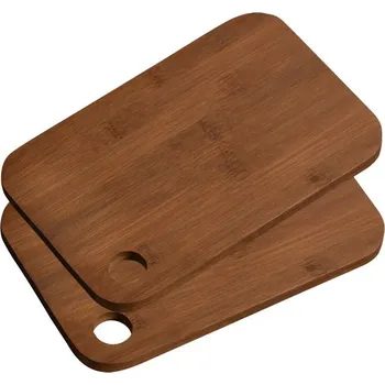 Kuchyňské prkénko KESPER Servírovací prkénka 2 ks, 23 x 15 x 1 cm, bambus KESPER 59311
