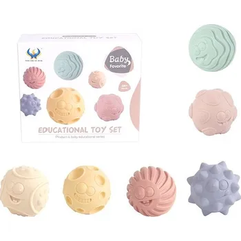 Chiroo Senzorické míčky pastelové