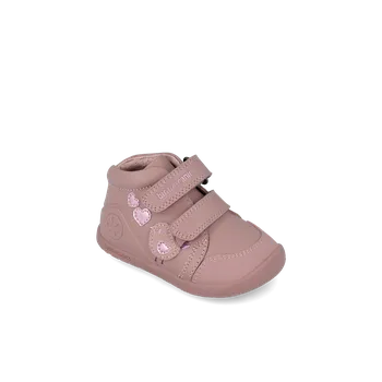 Dívčí tenisky Dívčí boty BIOMECANICS 251153- celoroční barefootové růžové 2025 Velikost: 26