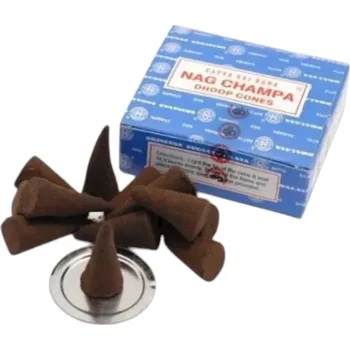 Čajovna Vonné kužely Satya - 12ks + stojan