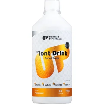 Nápoj pro sportovce Unlimited Performance UP Iont Drink - 1000 ml, jahoda Příchuť: jahoda, Velikost: 1000 ml