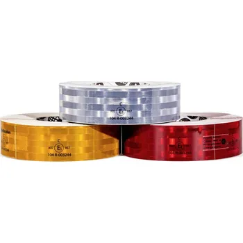 IWH Konturmarkierung ECE-104 rot Rolle 50mx50mm 097618 Označení kontury, reflektorová páska červená 1 ks (d x š) 50 m x
