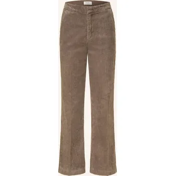 Part Two Dámské 7/8 Kalhoty Mishaspw Z Manšestru, šedá, 36