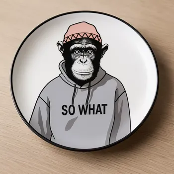 Talíř Kare Design Talíř Gangster Monkey 1 KS