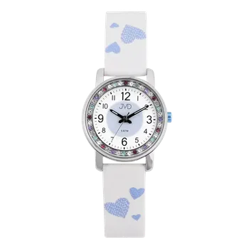 Hodinky JVD Dětské srdíčkové dívčí náramkové hodinky JVD J7237.2