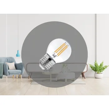 Žárovka NEDES LED Filament 4W - G45 / E27 / 4000K - ZLF827