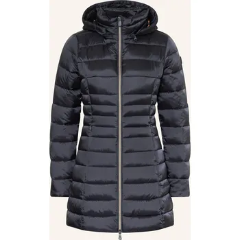 Dámský kabát Save The Duck Dámský Prošívaný Kabát Reese S Odnímatelnou...