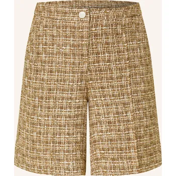 More Dámské Tvídové Šortky, béžová / hnědá, 46