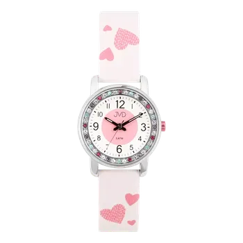 Hodinky JVD Dětské srdíčkové dívčí náramkové hodinky JVD J7237.3 ( )