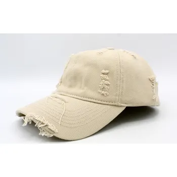 Kšiltovka Fiebig - Headwear since 1903 Světle béžová kšiltovka z bavlny - Baseball Cap Vintage Velikost: Unisize (S-XL)