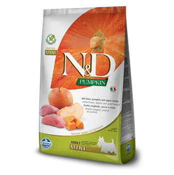 Krmivo pro psa Farmina N&D Pumpkin BOAR AND APPLE DOG ADULT MINI 7kg + PŘEKVAPENÍ ZDARMA !!!