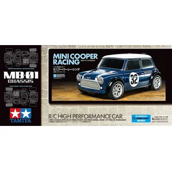 RC model 1:10 Mini Cooper Racing MB-01 Chassis (stavebnice)