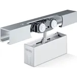 GEZE Set kování pro skleněné posuvné dveře do 80 kg GEZE-ROLLAN 80 NT