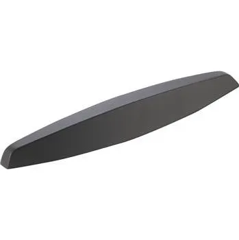 Úchytková mušle Byam rozteč 160 mm, šířka 198 mm, zinkek odlitek černý matný lak