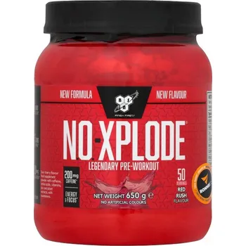 Anabolizér BSN NO-Xplode - 650 g, green burst - kiwi-jahoda Příchuť: purple power - hrozny, Velikost: 650 g