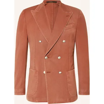 Pánské sako Windsor. Pánské Sako Salio Shaped Fit, tmavě oranžová, 56