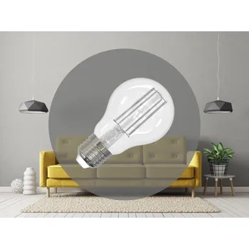 Žárovka NEDES LED Filament BÍLÝ 13W - A60 / E27 / 3000K - ZWF103