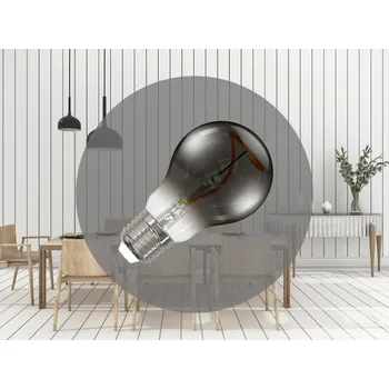 Žárovka NEDES LED Filament SHAPE 4W SMOKE - A60 / E27 / 1800K - ZSF104