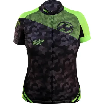 Cyklistika Cyklistický dres Haven Singletrail dámský black/green Velikost: XXL