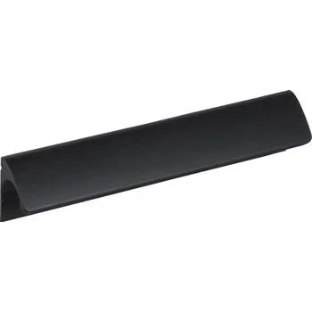 Úchytka Anhor, rozteč 128 mm, šířka 148 mm, hliník, černý mat, eloxovaný