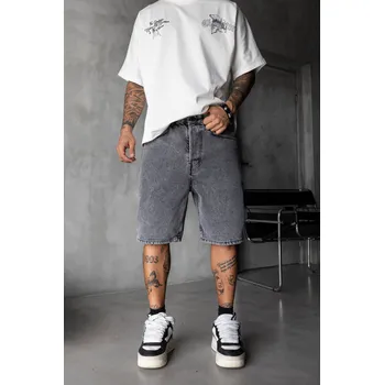 Pánské kraťasy Black Island Šedé kraťasy Crystalline Velikost: 33