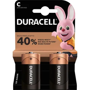 Článková baterie Duracell Basic C/LR14 MN1400 2 ks