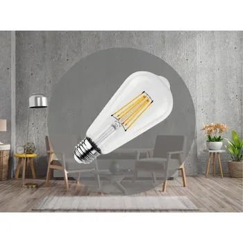 Žárovka NEDES LED Filament 12W - ST64 / E27 / 3000K - ZLF915